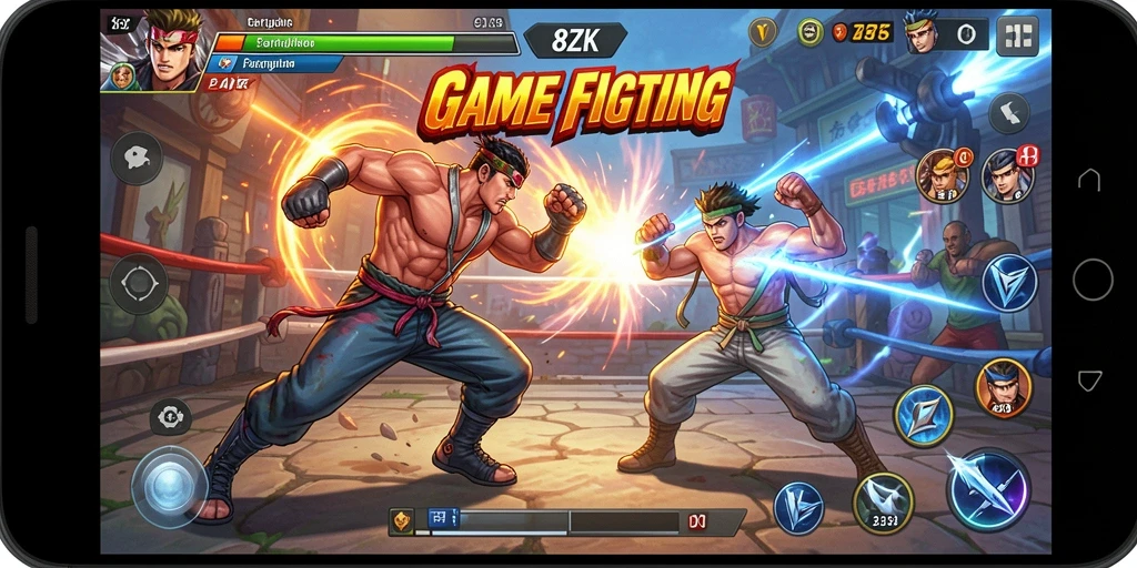 Gameplay intens dan karakter menarik dalam 8ZK.