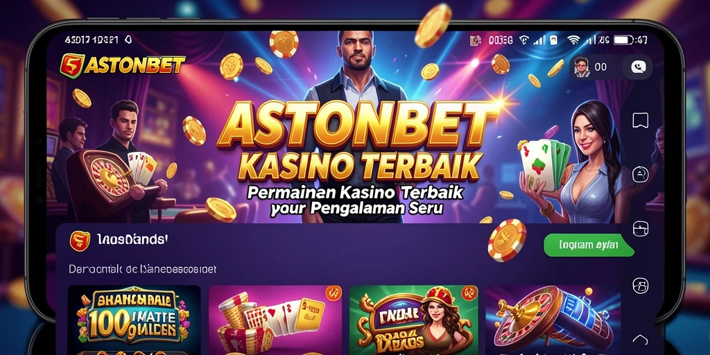 Tampilan menarik dari gameplay seru ASTONBET.