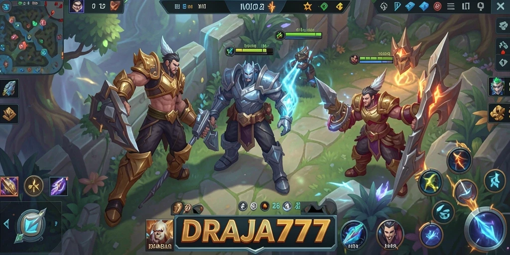Tampilan menarik dari gameplay DRAJA777 yang penuh strategi.