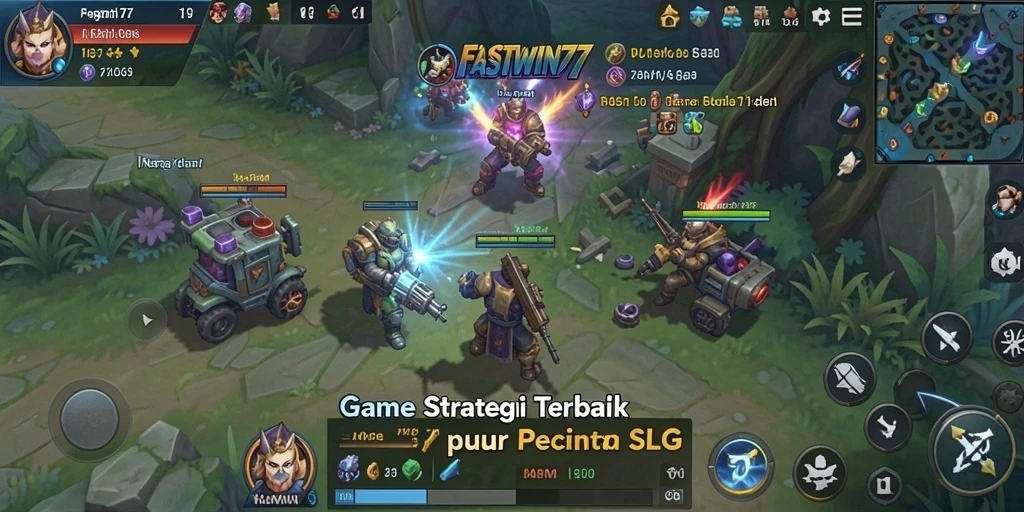 Tampilan gameplay menarik dari FASTWIN77 dengan banyak aksi strategi.