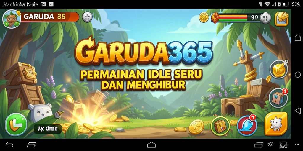 Tangkapan layar gameplay GARUDA365 yang menampilkan aksi Idle yang menyenangkan.