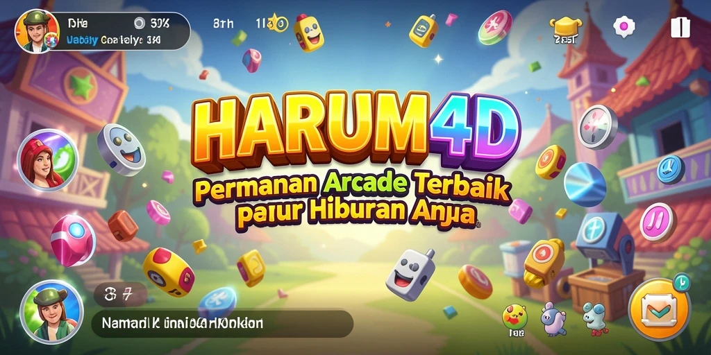 Tampilan menarik dari gameplay seru HARUM4D.