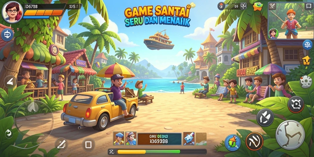 Tangkapan layar menunjukkan gameplay seru dari ID6788.