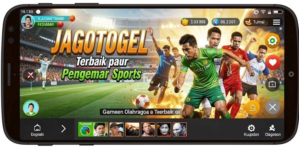 Tampilan menarik dari permainan olahraga JAGOTOGEL dengan grafis menawan.
