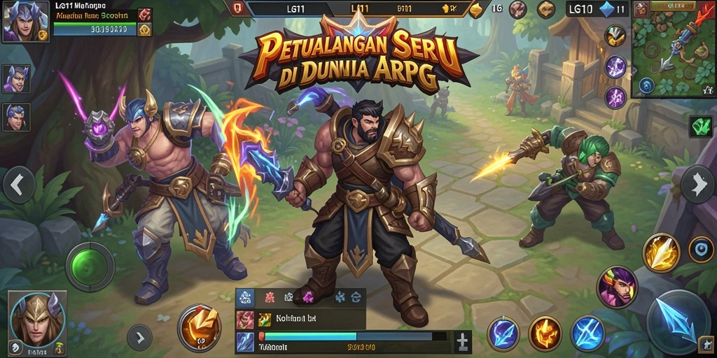 Gameplay seru dalam LG111 menunggu para petualang.