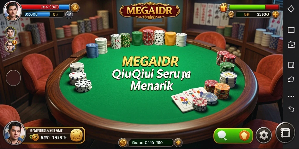 Tampilan gameplay QiuQiu yang menarik dan seru.