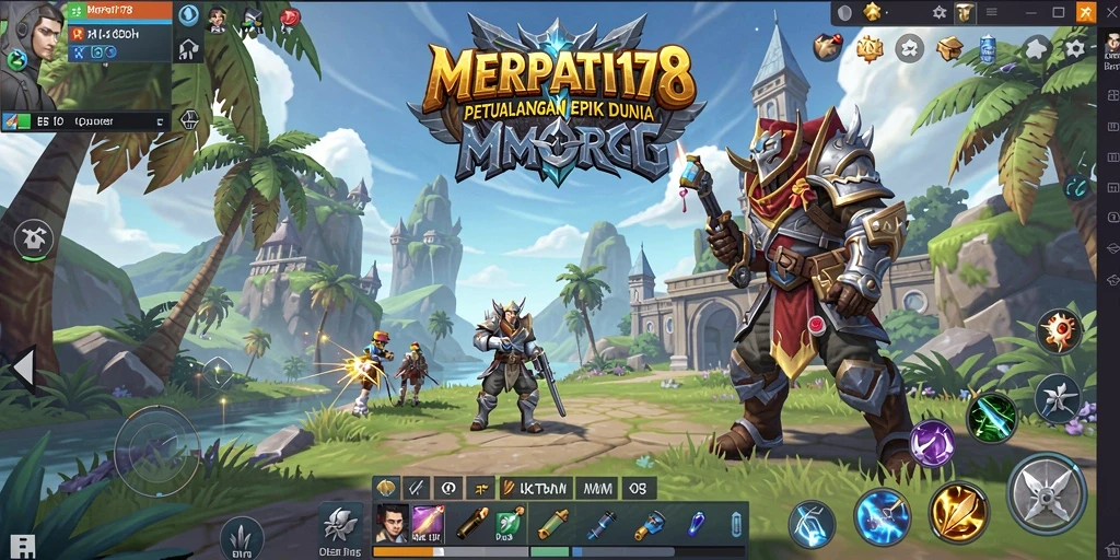 Tampilan menarik dari gameplay <strong>MERPATI178</strong> yang menampilkan petualangan MMORPG.