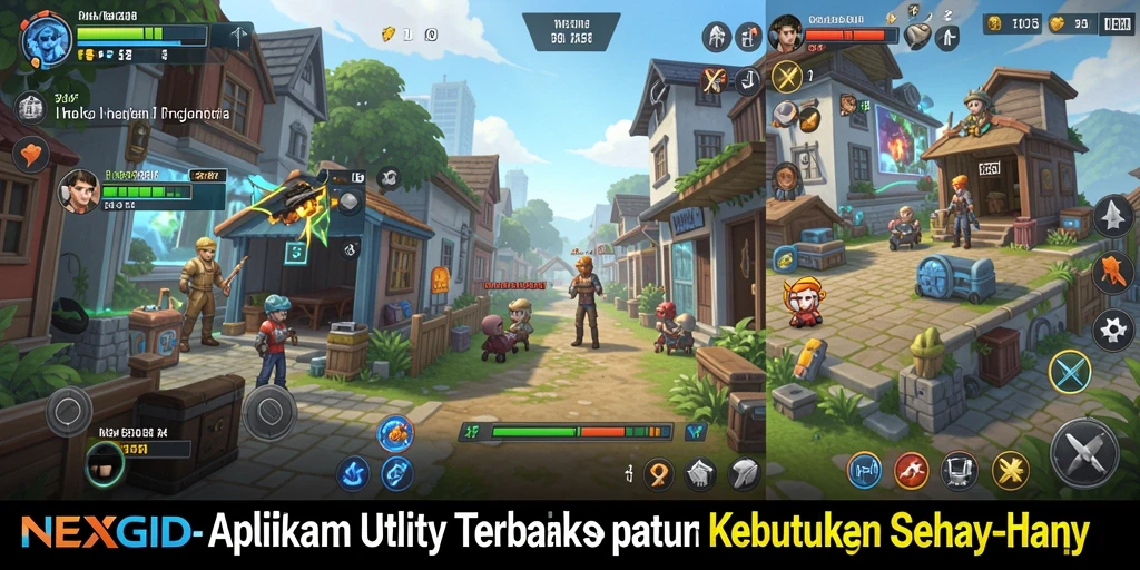 Tampilan antarmuka pengguna NEXGID yang intuitif dan menarik.