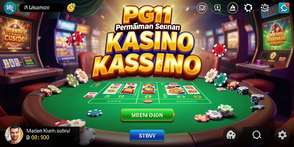 Tampilan permainan Kasino PG11 yang menarik dan interaktif.