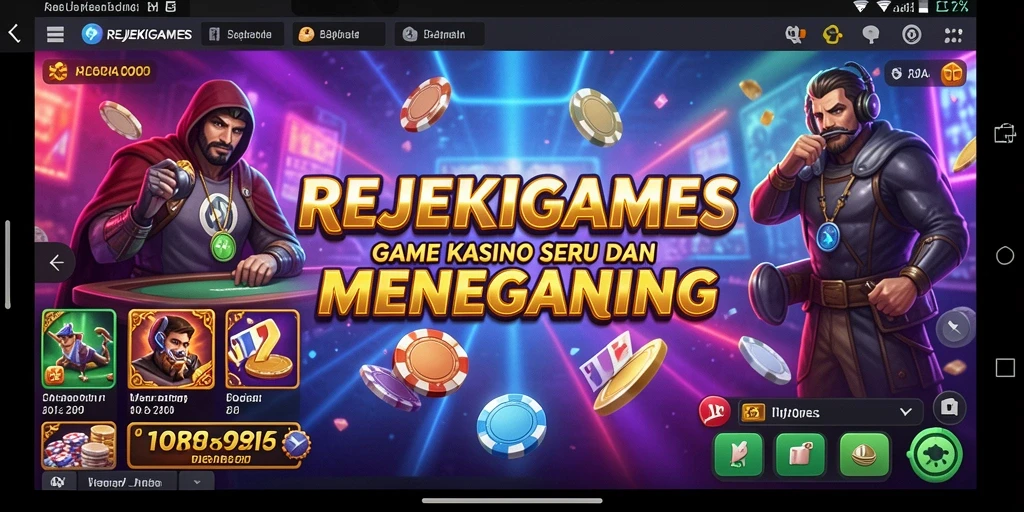 Tampilan gameplay yang memukau di REJEKIGAMES.