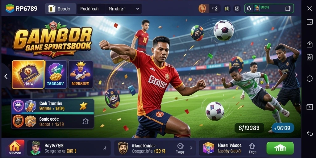 Screenshot utama RP6789 menampilkan aksi taruhan yang mendebarkan.