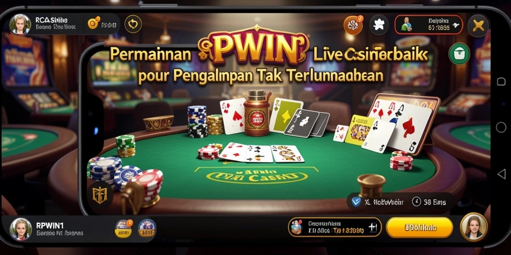 Gameplay Live Casino menampilkan dealer profesional dan suasana kasino yang mengasyikkan.