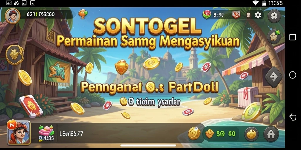 Screenshot menampilkan gameplay seru SONTOGEL yang memikat.